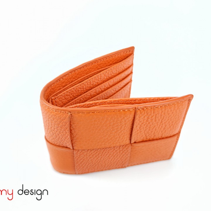 Orange basic art wallet